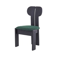 Mobilier nordique moderne de luxe Nouveaux produits Sac souple en bois massif Chaise de salle à manger design Ensemble de restaurant en bois Hôtel Café
