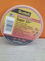Ruban adhésif électrique en vinyle Scotch Super 33+ authentique, résistant aux hautes températures, imperméable, ignifuge