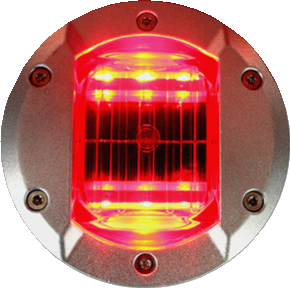 Al Aire Libre impermeable tráfico carretera Stud nivel motocicleta carretera camino marcador energía electrónica Solar Powered vidrio semáforo - Product Image 3