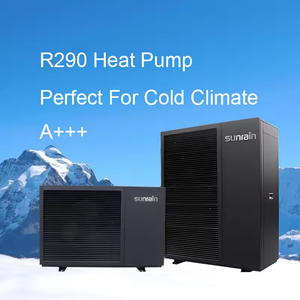 Pompe à chaleur air-eau intelligente WIFI R290 A+++ pour chauffage, refroidissement et ECS, compatible climat froid, OEM usine - Product Image 3