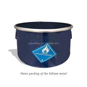 Striscia Li di alta purezza 99.9% pura lamina di litio per la ricerca di laboratorio di batterie agli ioni di litio e la produzione di batterie al litio - Product Image 2