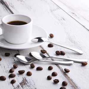 Cucchiaino da Caffè in Acciaio Inossidabile, 5 Pollici, Mini Cucchiaino per Espresso, Dessert e Tè - Product Image 2