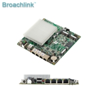 Carte mère de routeur industriel Intel Atom E3845, 3 ports LAN Gigabit, 3 emplacements SIM, 5G M.2 Mini ITX pour VPN, pare-feu, passerelle périphérique