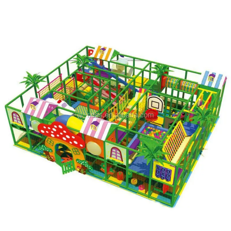 Importazione Cina attrezzature parco giochi centro giochi per bambini parco giochi al coperto Soft Play