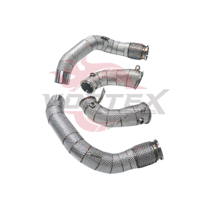 Tubo de Escape Térmico Vortex para BMW F90 M5 S63 4.4T V8 2018-2023, Kit de Tubo de Escape de Alto Flujo para Carreras - Product Image 3