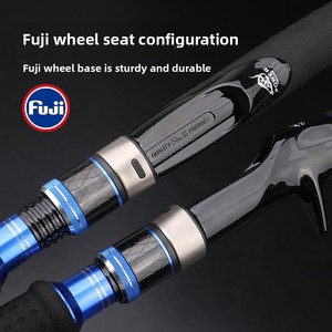 <span class=keywords><strong>Caña</strong></span> de Pescar Sólida de Carbono Fuji para Slow-Jigging, de Una y <span class=keywords><strong>Media</strong></span> Sección, Acción Rápida, Mango Recto y Tipo Pistola, para Pesca en Barco - Product Image 2
