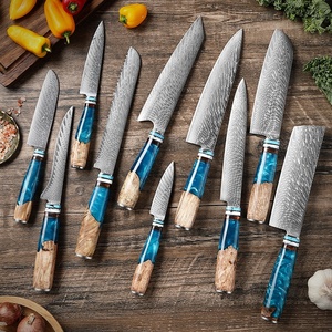 <span class=keywords><strong>Cuchillos</strong></span> <span class=keywords><strong>de</strong></span> Cocina Profesionales, Juego <span class=keywords><strong>de</strong></span> <span class=keywords><strong>Cuchillos</strong></span> <span class=keywords><strong>Japoneses</strong></span> <span class=keywords><strong>de</strong></span> Chef <span class=keywords><strong>de</strong></span> 67 Capas <span class=keywords><strong>de</strong></span> Damasco con Mango <span class=keywords><strong>de</strong></span> Resina - Product Image 2
