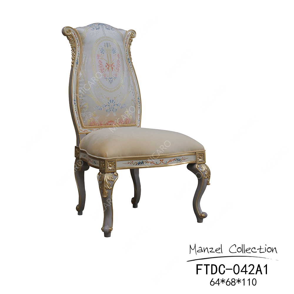 Luxury Italian Classic Solid Wood Dining Room Furniture