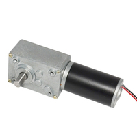 JMKE 58mm Boîte de vitesse de puissance Moteur DC Engrenage à vis sans fin avec brosse Construction à aimant permanent