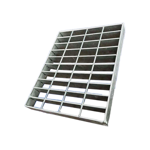 Grilles de plancher en acier galvanisé à chaud <span class=keywords><strong>25</strong></span>*5mm 32*5mm, panneaux de grille métallique pour plateformes industrielles et passerelles - Product Image 4