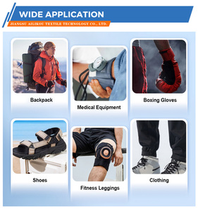 38Mm Hot Selling Custom 100% Nylon Velcro Lus Riem Haak En Lus Tape Geweven Lus Bandjes - Product Image 6