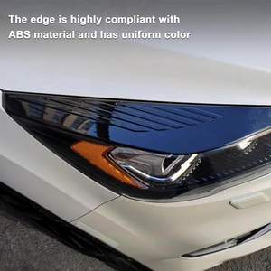 Cubierta Adhesiva Decorativa para Faros Delanteros de Coche, Estilo ABS, para Ford Escape Kuga 2017 2018 2019, Exterior - Product Image 2