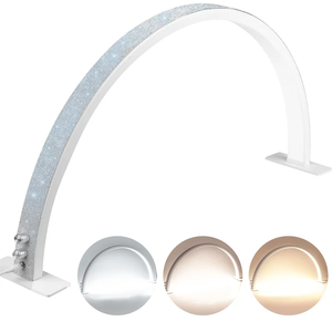 Lampes de table LED modernes professionnelles demi-lune manucure art cils beauté <span class=keywords><strong>lampe</strong></span> de table <span class=keywords><strong>36w</strong></span> 450pcs LED perles salon de manucure <span class=keywords><strong>lampe</strong></span> de bureau - Product Image 3