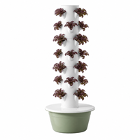 Système de tour de plantation verticale pour serre - Étagère de culture hydroponique pour plantation à haute densité