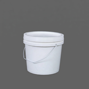 5.1 LTR Food Grade Airtight PP Plastic <b>Paint</b> <b>Bucket</b> Round Container - Product Image 1