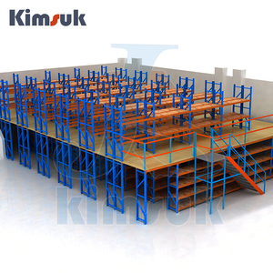 Kệ lưu trữ nhà máy may mặc i-thép tầng lửng nền tảng Kệ <span class=keywords><strong>Loft</strong></span> kệ đôi kho lưu trữ giá - Product Image 1