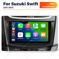 Autoradio à écran tactile rétractable Navifly Built in Car-play Auto X1 X2 pour Suzuki Swift 2011-2015Support BT DSP GPS WIFI