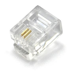 CONNECTEUR MODULAIRE <span class=keywords><strong>RJ11</strong></span> POUR TÉLÉPHONE ET ÉTHERNET 4P4C 6P6C - Product Image 4
