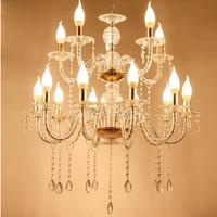 Nouvelle conception de luminaire suspendu moderne, décoration de mariage d'hôtel, lustre LED argenté doré, indice de protection IP65, AC 220V, directement de l'usine