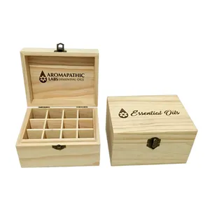 Eco-Friendly Wooden Essential Oil Box Manufacturers & Wholesalers Essential Oils Storage Display Carrying Cases and Accessories