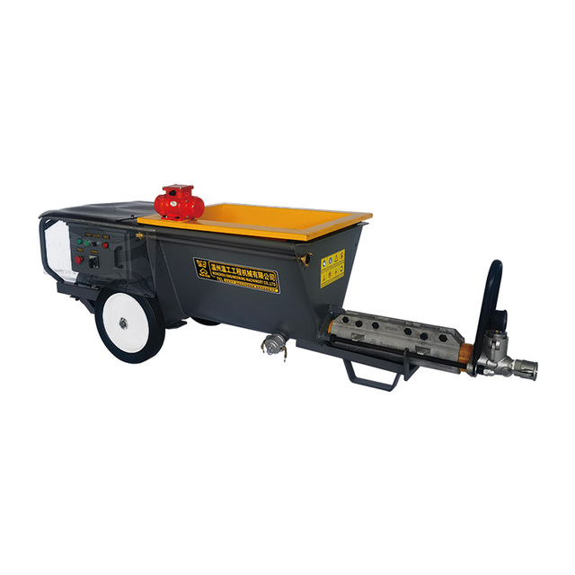 Mortar and Plaster Sprayers 100L Capacity Screw Pump High Efficiency Wall Plastering Machine for Spraycrete Core Motor Component