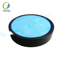 Filtre à air extérieur pour voiture à gaz rond personnalisé en usine, élément HEPA à trois couches en nid d'abeille avec charbon actif