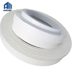 Tiras de plástico de Color blanco, bandas de borde de PVC impermeables, recortadora de cinta para paneles
