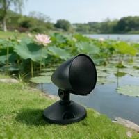 Haut-parleur d'extérieur Tianlai étanche avec base pivotante réglable, audio haute puissance pour patio, jardin et bord de piscine, vente en gros usine