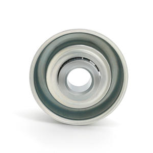 Fournisseur de roulements à billes à gorge profonde en acier au carbone, rouleaux métalliques galvanisés, accessoires de convoyeur en gros - Product Image 2