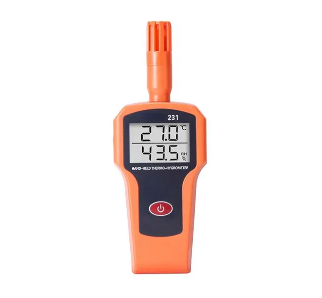 DECCA 231 Mini termometro digitale industriale igrometro display lcd misuratore di umidità ambientale