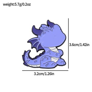 Groothandel Cartoon Enge Film Op Maat Gemaakte Reversspeldjes Metaal Zachte Emaille Badge Ambachten Anime Emaille Speld - Product Image 5
