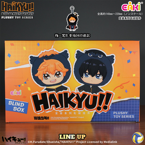 Authentique EAKI HAIKYU Série Transformée Pendentif en Vinyle et Peluche Ensemble Complet 6 Pièces Boîte Mystère Personnage Anime Breloque de Sac Porte-clés Cadeau - Product Image 2