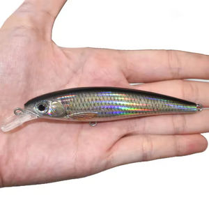 <span class=keywords><strong>Fil</strong></span> d'appât artificiel en ABS et métal à travers le leurre de pêche Jerkbait méné flottant pour les espèces cibles de <span class=keywords><strong>truite</strong></span> dans les rivières - Product Image 2