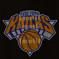 Motif de transfert thermocollant en strass de cristal Minnesota pour vêtements, thème Basketball Knicks, grande taille