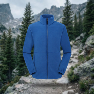 Chaqueta Deportiva de Invierno para Hombre, 100% Poliéster, Suave, Elástica, Resistente al Viento, con Cremallera Completa, Repelente al Agua, Personalizable - Product Image 4
