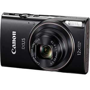 Appareil photo numérique Canon IXUS 285 HS Full HD avec zoom optique, noir, 1076C001 (modèle international) (reconditionné) fabriqué en Chine pour monture EF - Product Image 1