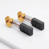 Brosses en carbone de remplacement toutes tailles HUAYU pour meuleuse d'angle sans fil électrique 110V/220V, outils électriques de moteur d'usine