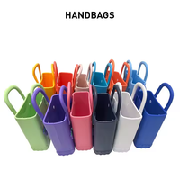2025 Outdoor Fashion Mini Tote Strand tasche für Kinder Simply Southern Eva Silikon kautschuk tasche für Kinder DIY Leichte Gummi tasche