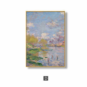 Pinturas al óleo sobre lienzo de fama mundial figura temas para sala de estar sofá Fondo pared pinturas colgantes decorativas - Product Image 1