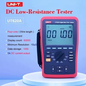 UNI-T UT620A Mégohmmètre numérique à quatre fils avec transfert USB, testeur de faible résistance IP55 - Product Image 2