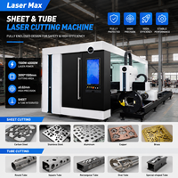 Machine de découpe laser à fibre avec grande enceinte fermée, découpeuse CNC de tôles métalliques