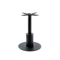 Base de table ronde en métal Lifepursue pour table à manger, table de café, mobilier de restaurant