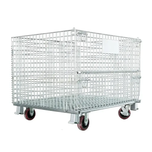 Cages de stockage de boules de grillage soudées détachables et empilables à usage moyen pour clôturer les treillis et les portes - Product Image 1