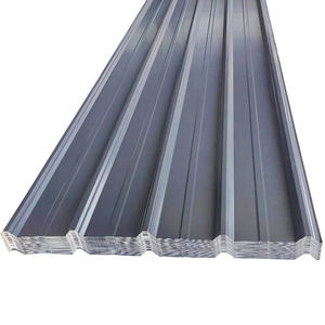 Tôle ondulée prélaquée PPGI à base de bobine d'acier galvanisé, revêtement anti-rouille pour toitures et revêtements muraux de bâtiments - Product Image 1