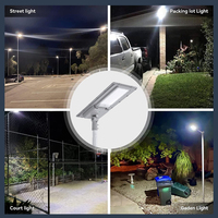 Lampadaire solaire LED commercial IP65 150W/200W/250W tout-en-un pour usage routier