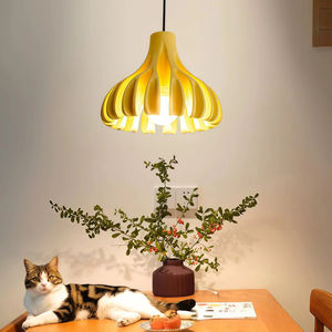 JYLIGHTING Modern Wrought Iron Pendant <strong>Lamp</strong> Hotel Restaurant Decorative Light Dining Room Chandelier Hanging Pendant Stair Light - Product Image 3