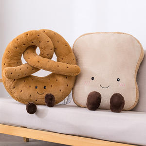 Collations créatives Bâton judiciaire Poupée Croissante Jouet en peluche confortable pour enfants Poupée à pain en peluche - Product Image 4