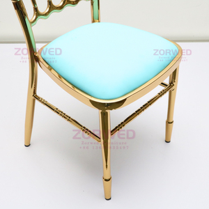 <span class=keywords><strong>Vente</strong></span> en gros de chaises de salle de mariage en métal de luxe location de chaises royales meubles de chambre d'hôtel d'occasion chaises Napoléon en <span class=keywords><strong>or</strong></span> pour événements - Product Image 5