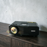 Nouveau mini projecteur intelligent portable 5G WIFI LED vidéo Full HD 1080P avec mise au point automatique Android 9 Home Theater