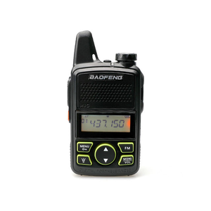 Para Baofeng T1 Mini portátil 0,5 W y 2W <span class=keywords><strong>Walkie</strong></span> <span class=keywords><strong>Talkie</strong></span> FRS UHF civil aficionado para Radio FM transceptor SOS llamada práctica para - Product Image 3